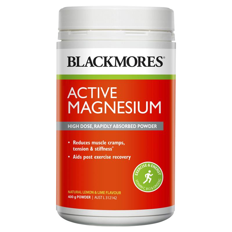 Blackmores Active Magnesium 400g Powder | Blackmores