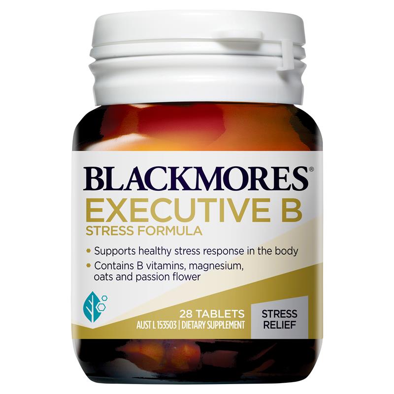 Blackmores Executive B Stress Formula 28 Tablets | Blackmores