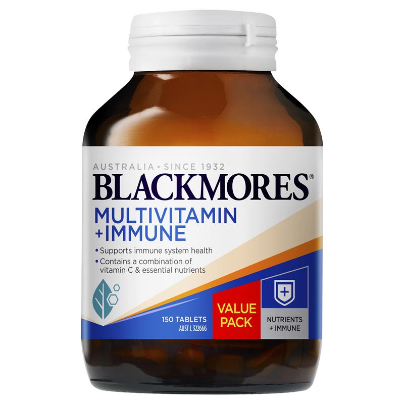 Blackmores Multivitamin + Immune 150 Tablets