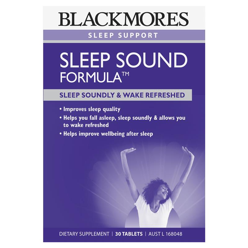 Blackmores Sleep Sound Formula 30 Tablets | Blackmores