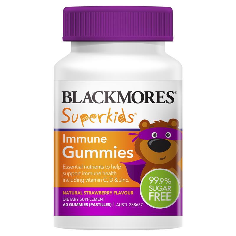 Blackmores Superkids Immune 60 Gummies | Blackmores