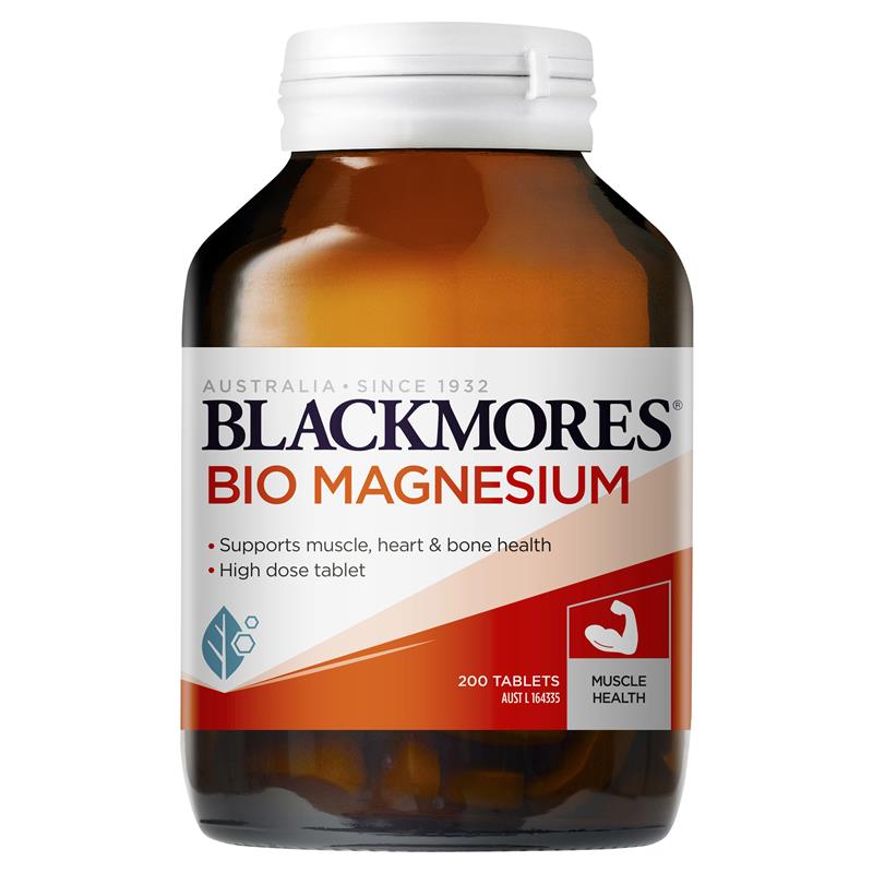 Blackmores Bio Magnesium 200 Tablets | Blackmores