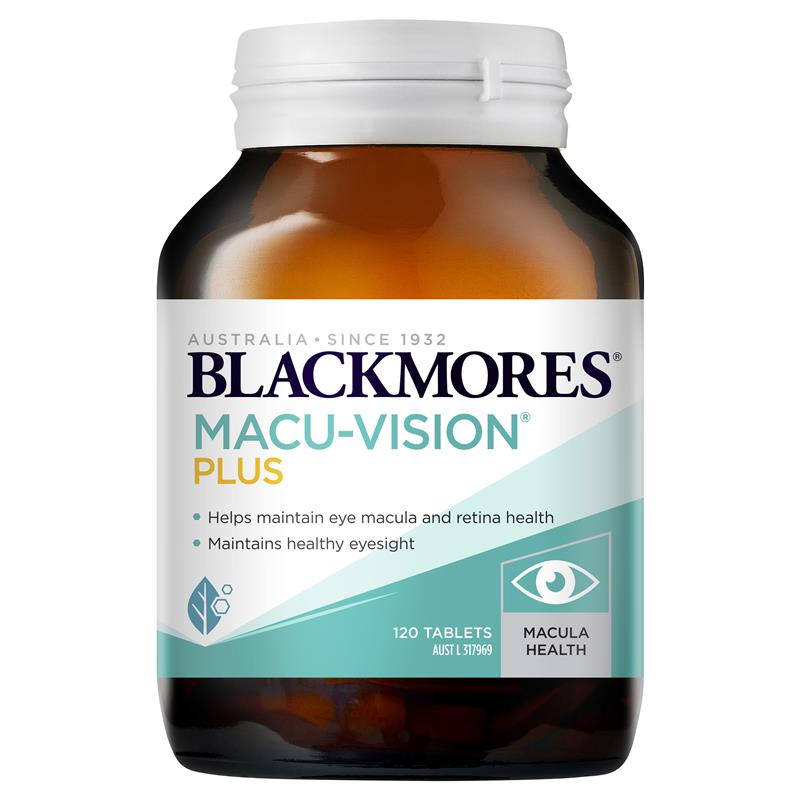Blackmores Macu Vision Plus 120 Tablets | Blackmores