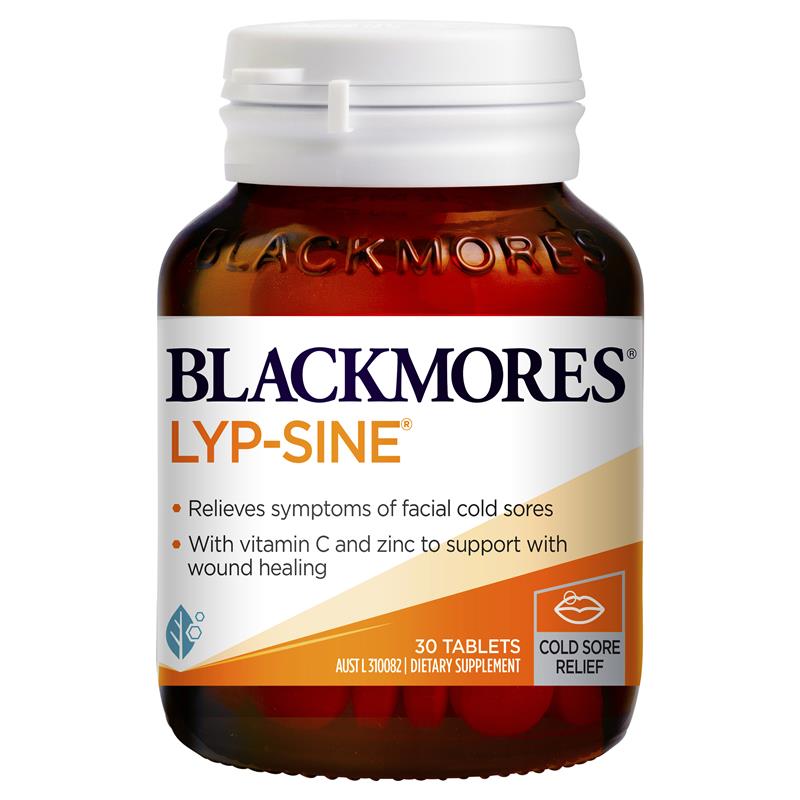 Blackmores Lypsine 30 Tablets | Blackmores