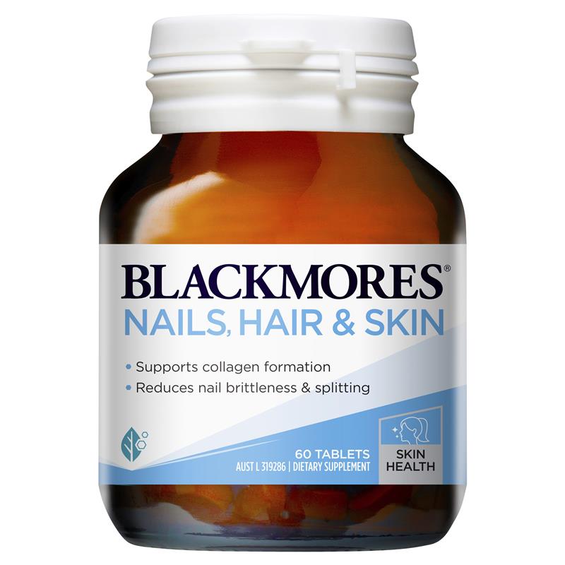 Blackmores Nails Hair & Skin 60 Tablets | Blackmores
