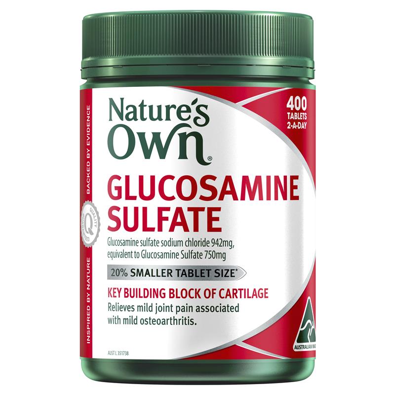 Nature's Own Glucosamine Sulfate 400 Tablets | 澳洲代購 | 空運到港