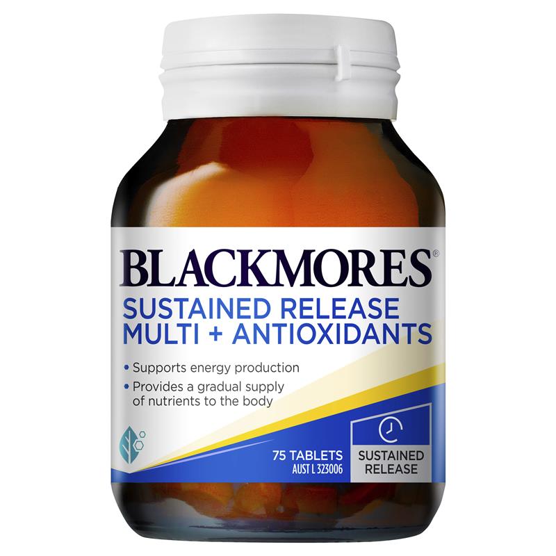 Blackmores Sustained Release Multi + Antioxidants 75 Tablets | Blackmores