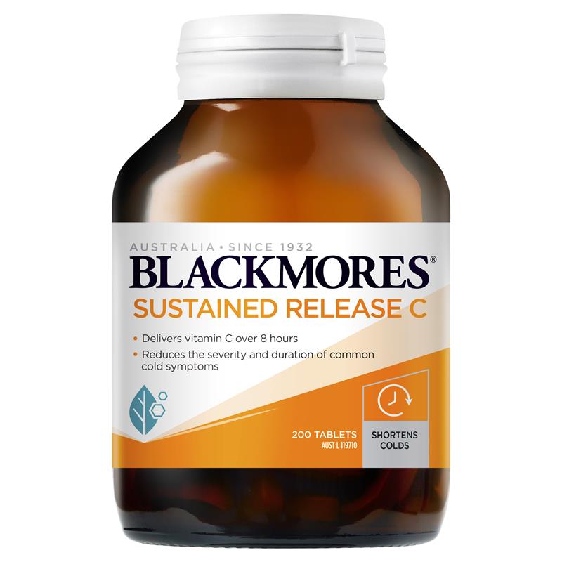 Blackmores Sustained Release C 200 Tablets | Blackmores