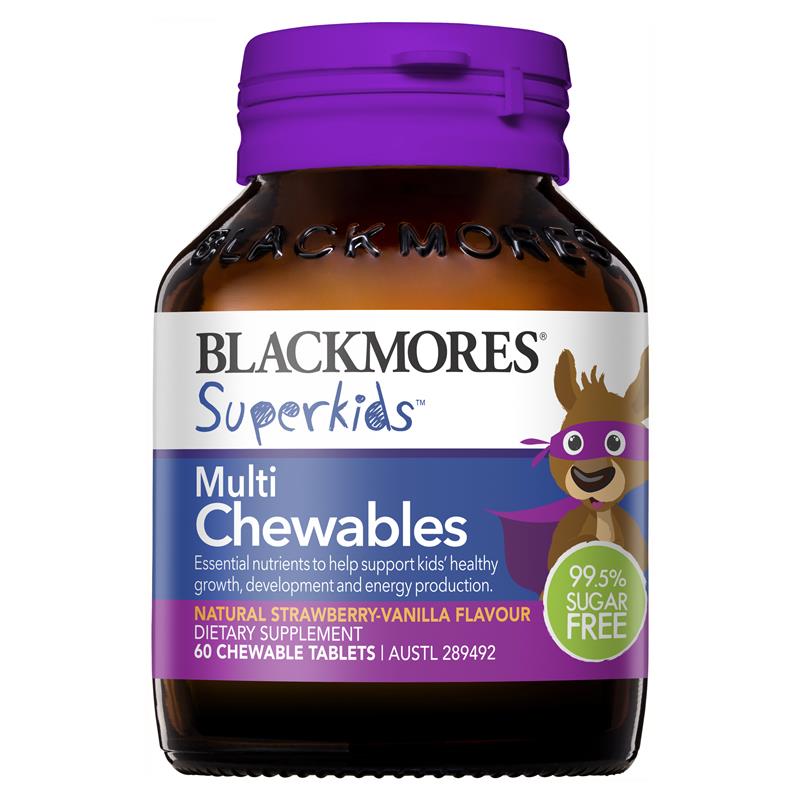 Blackmores Superkids Multi 60 Chewables | Blackmores