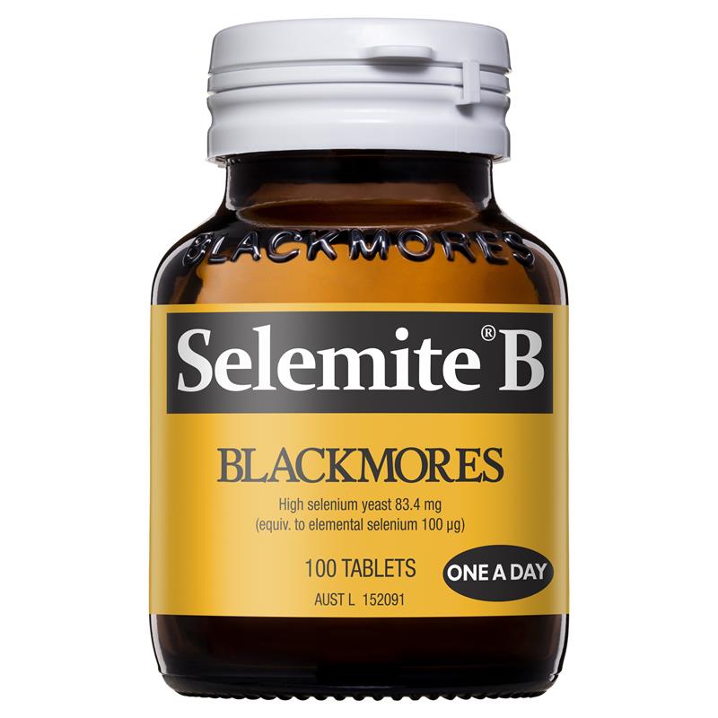 Blackmores Selemite B 100 Tablets | Blackmores