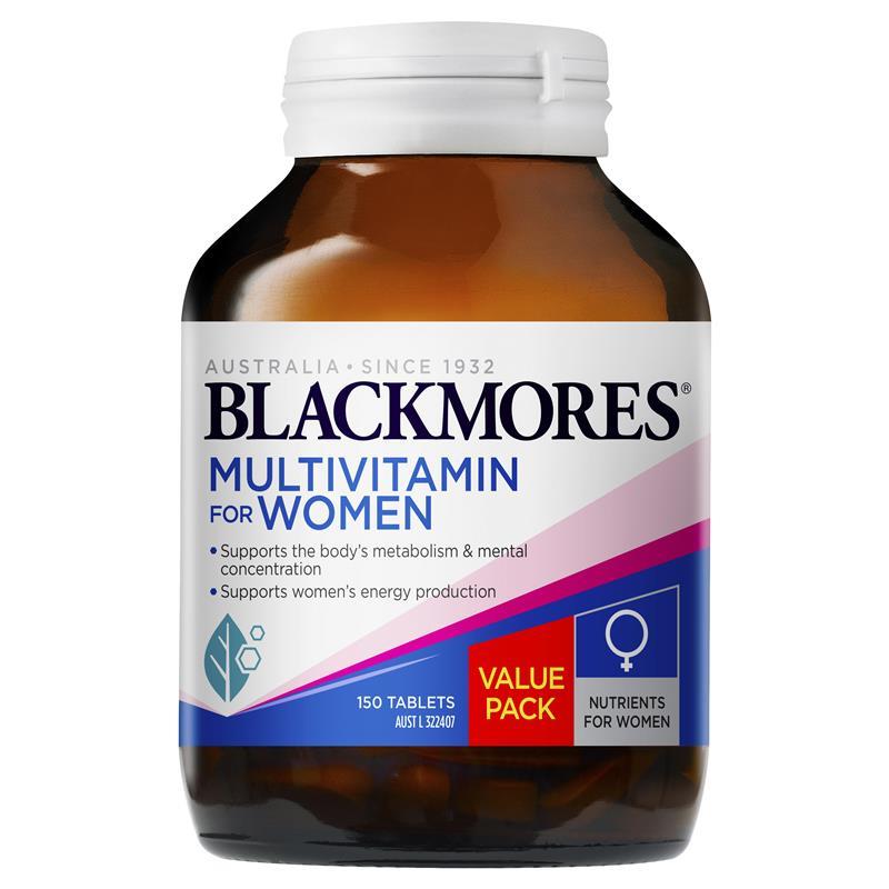 Blackmores Multivitamin for Women 150 Tablets