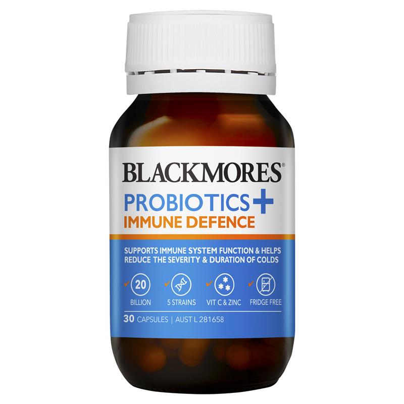 Blackmores Probiotics+?Immune Defence?30 Capsules | Blackmores