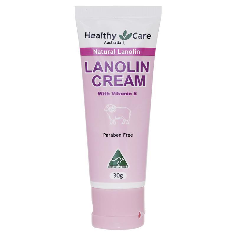 Healthy Care All Natural Lanolin Cream Tube 30g | 澳洲代購 | 空運到港