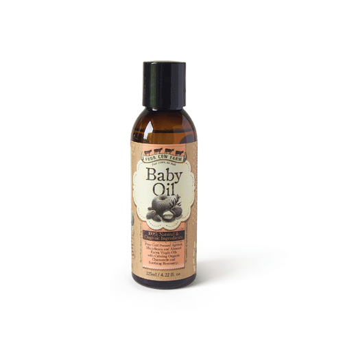 Baby Oil 125ml 嬰兒油 | Four Cow Farm