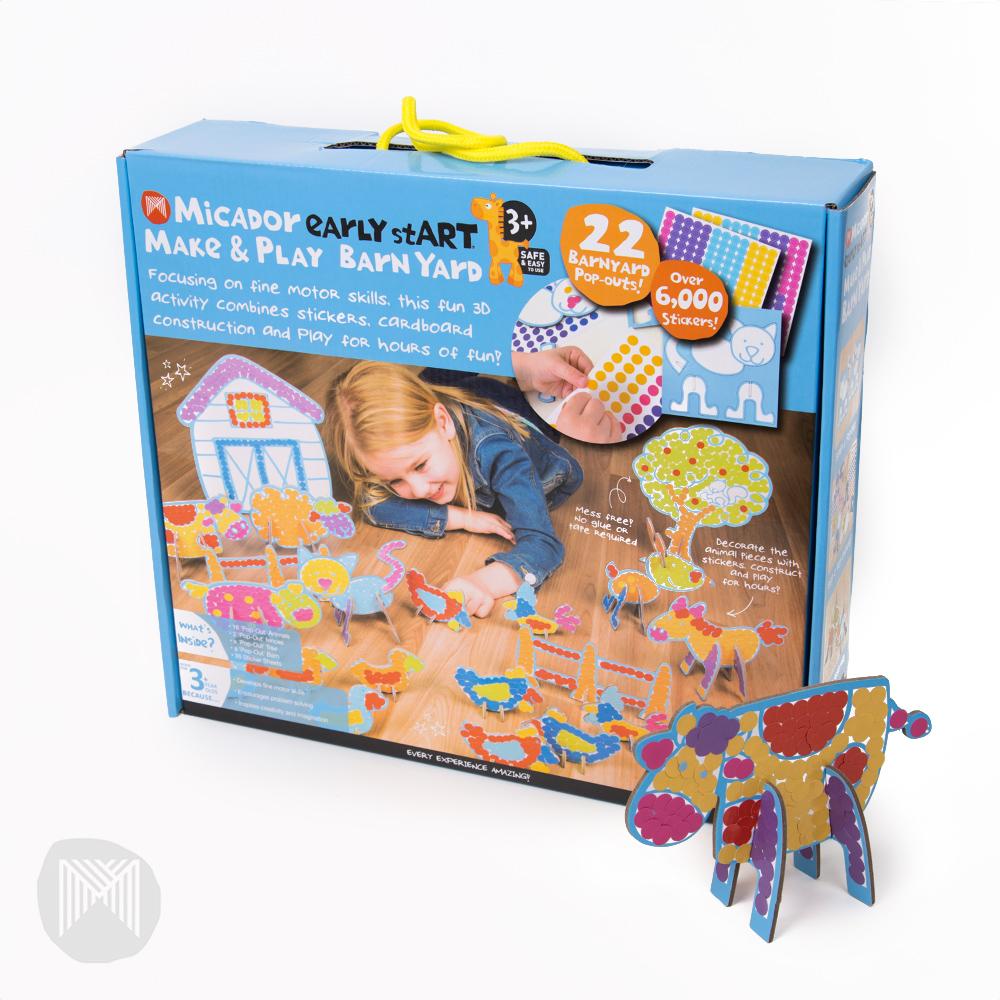 early stART Make & Play - Barnyard | Micador