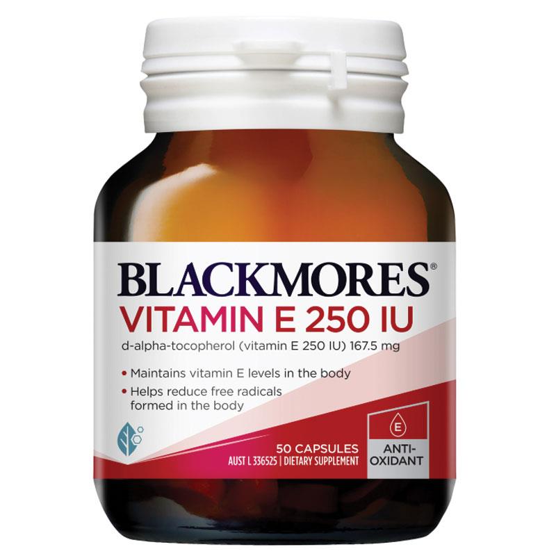 Blackmores Vitamin E 250IU 50 Capsules