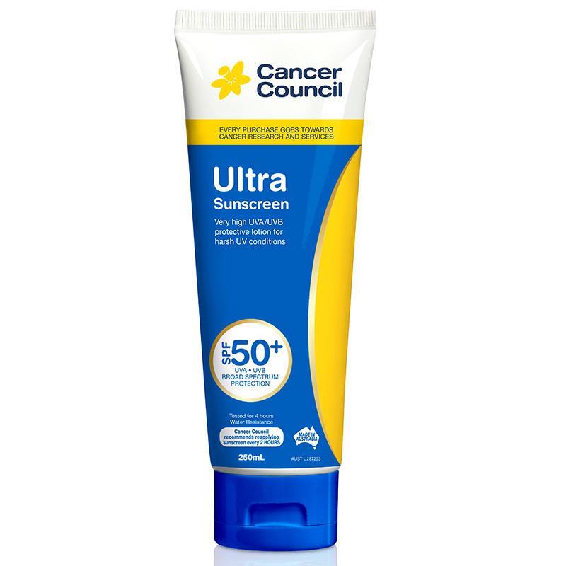 Cancer Council SPF 50+ Ultra 250ml Tube
