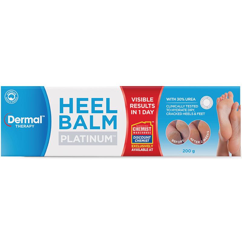 Heel Balm Platinum 200g | Dermal Therapy