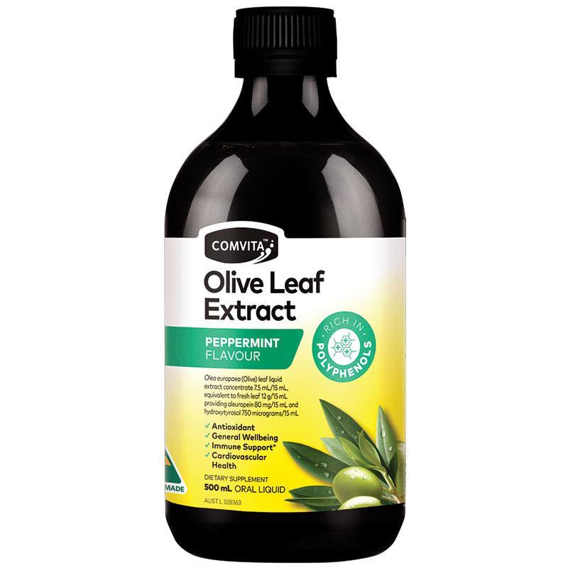 Comvita Olive Leaf Extract Peppermint 500mL