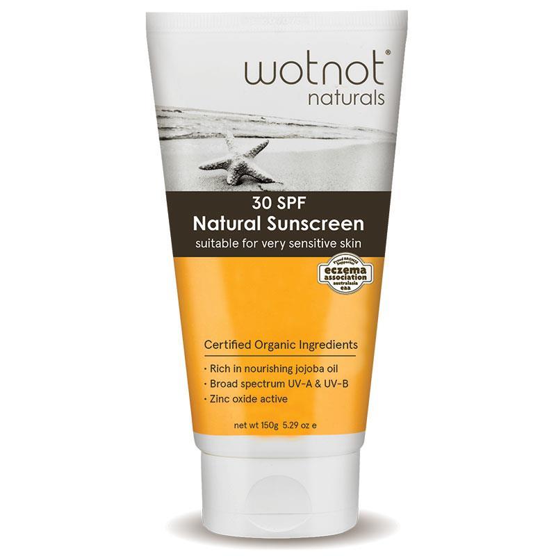 Wotnot SPF 30 Natural Zinc Sunscreen 150g
