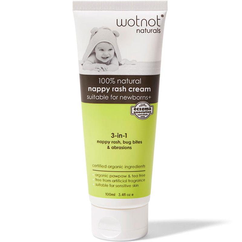 Wotnot 100% Natural Nappy Rash Cream & Baby Balm 100ml