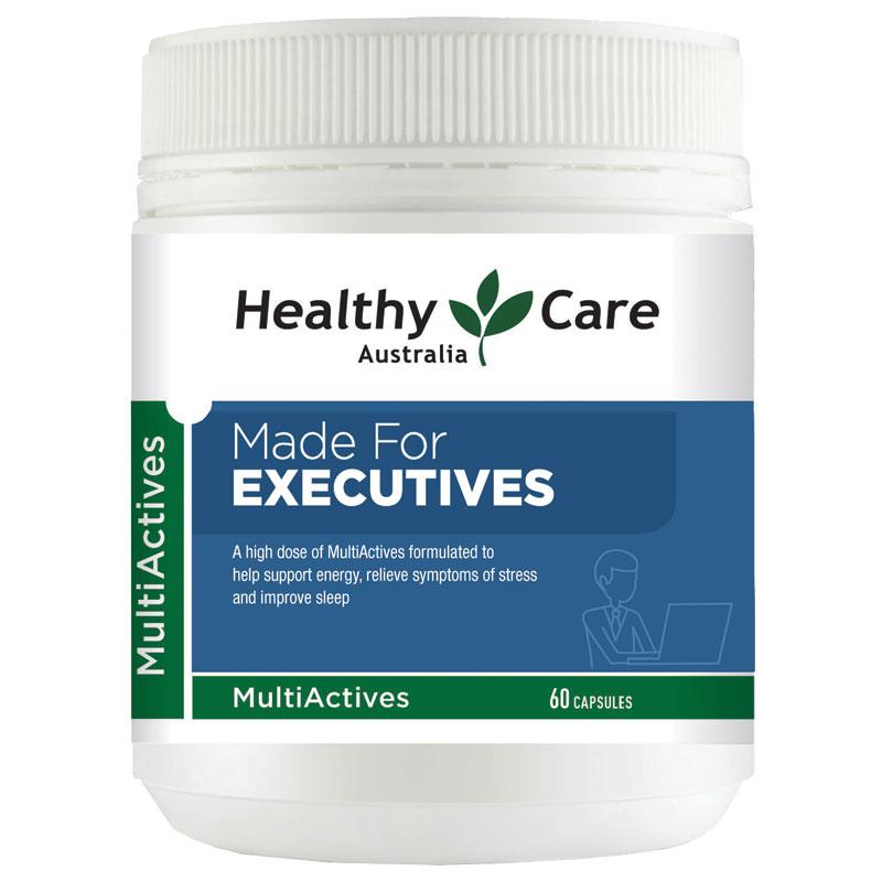 Healthy Care Multi Actives Made For Executives 60 Tablets | 澳洲代購 | 空運到港