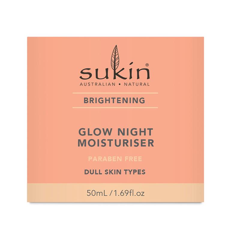 Sukin Brightening Glow Night Moisturiser Jar 50ml | Sukin | 澳洲代購