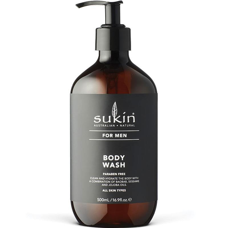 Sukin For Men Body Wash 500ml | Sukin | 澳洲代購