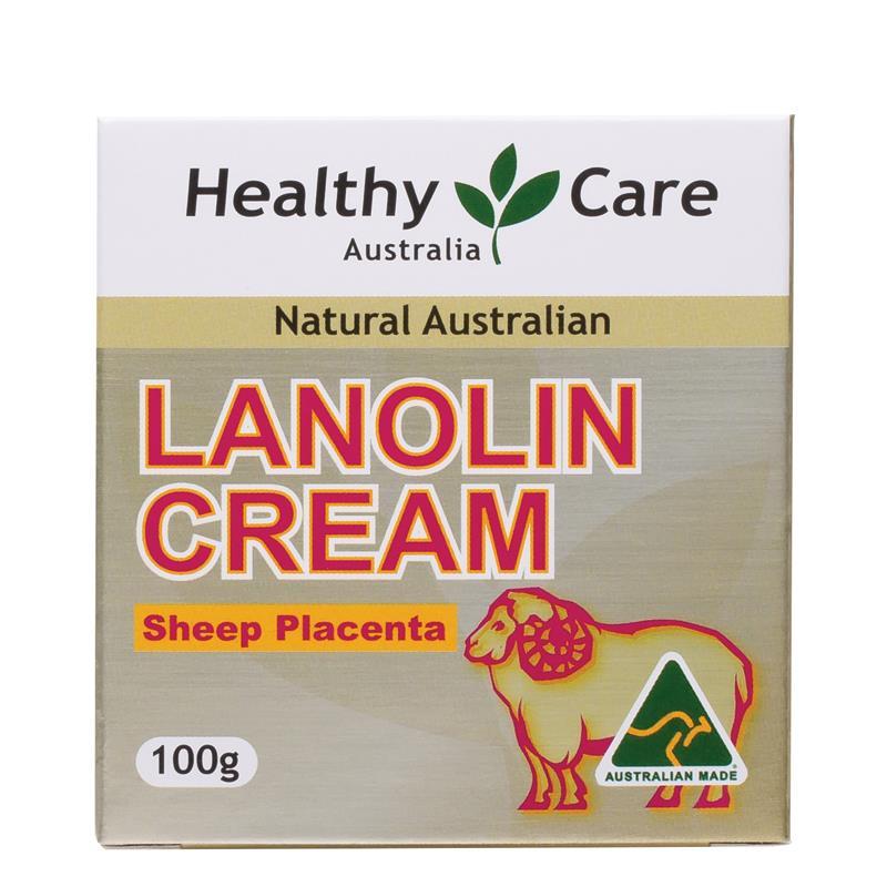 Healthy Care Lanolin with Sheep Placenta 100g | 澳洲代購 | 空運到港