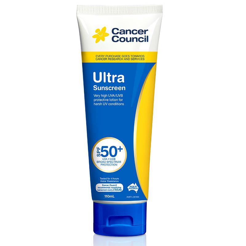 Cancer Council SPF 50+ Ultra 110ml Tube