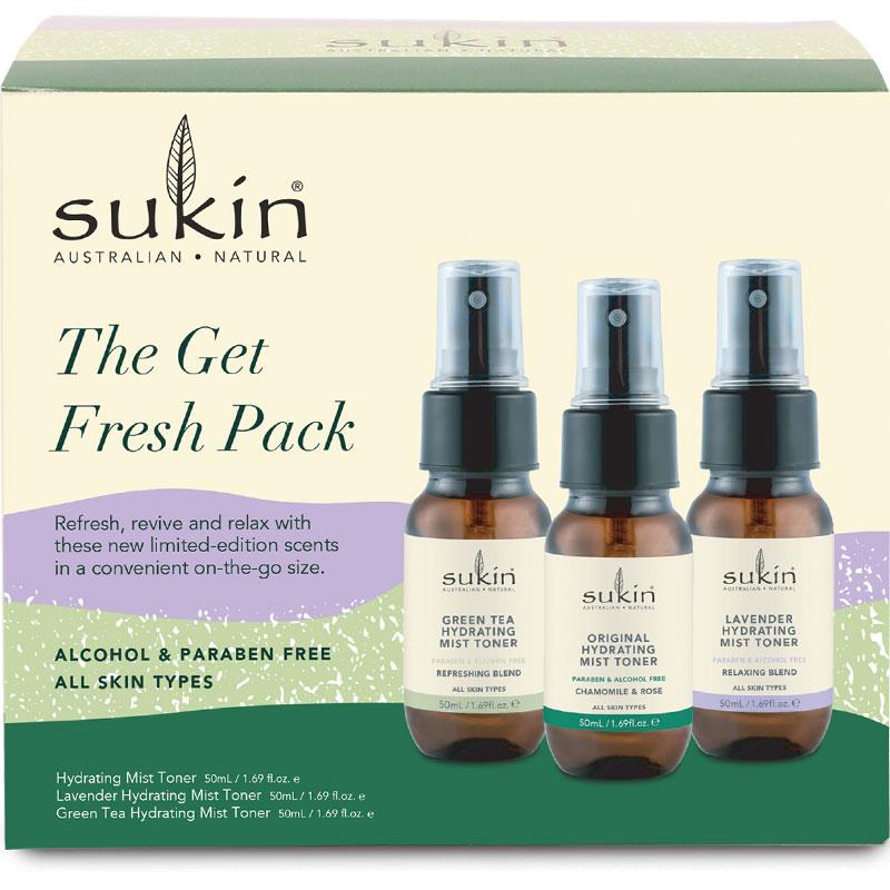 Sukin Get Fresh Mist Toner Pack | Sukin | 澳洲代購