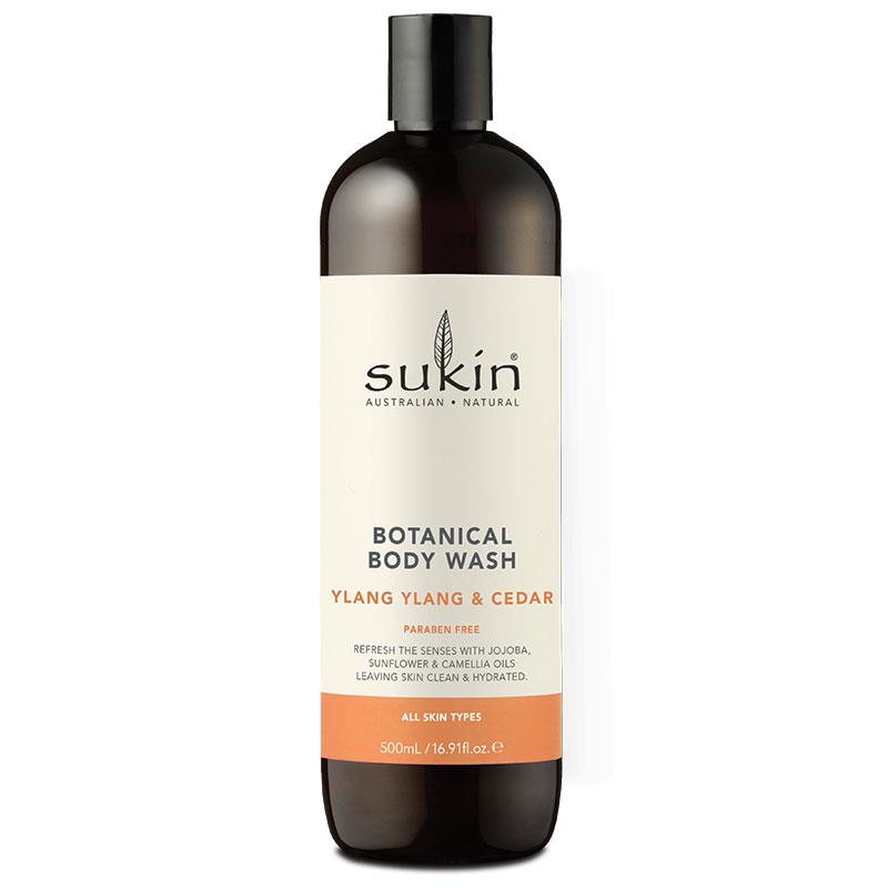 Sukin Botanical Body Wash Ylang Ylang & Cedar 500ml | Sukin | 澳洲代購