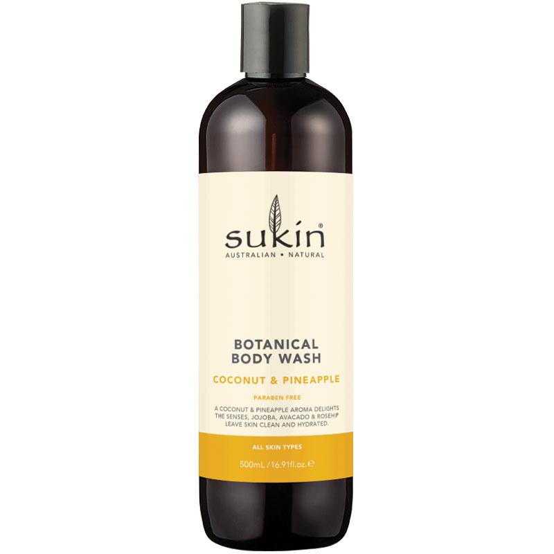 Sukin Botanical Body Wash Pineapple & Coconut 500ml | Sukin | 澳洲代購