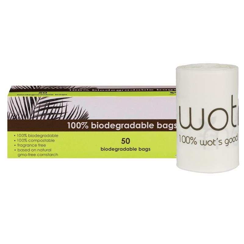 Wotnot Biodegradable Nappy Bags 50 Pack