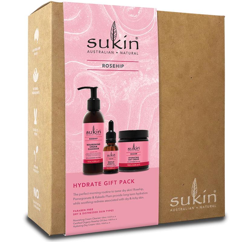 Sukin Rosehip Hydrate 3 Step Gift Set | Sukin | 澳洲代購
