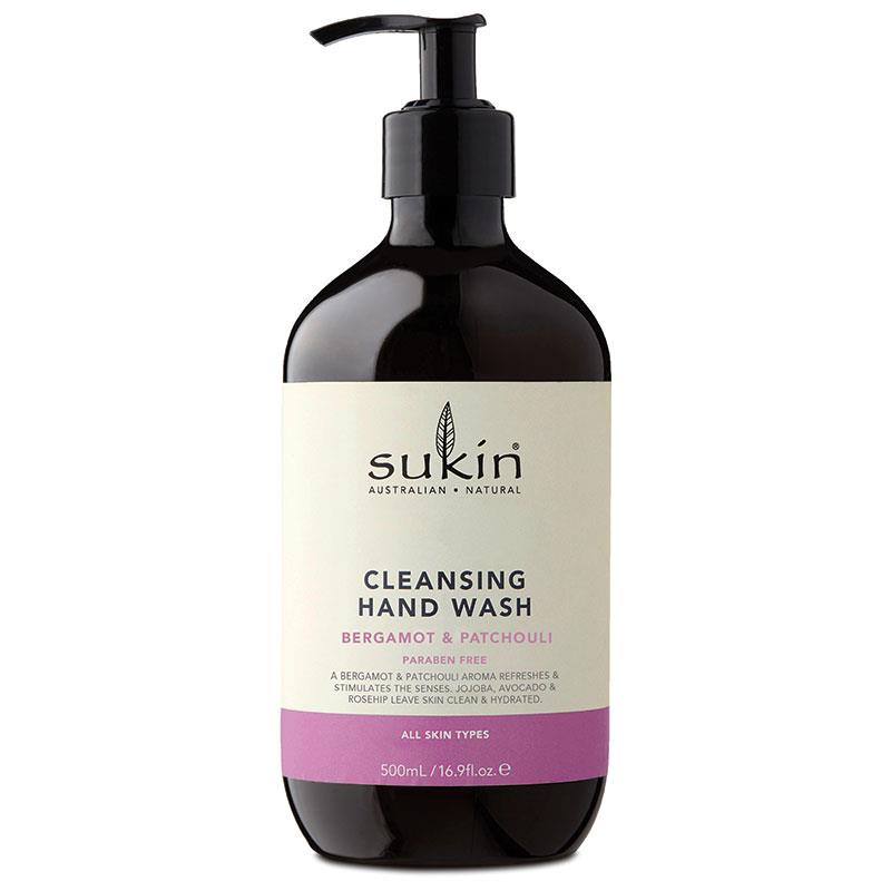 Sukin Cleansing Hand Wash Bergamot & Patchouli 500ml | Sukin | 澳洲代購