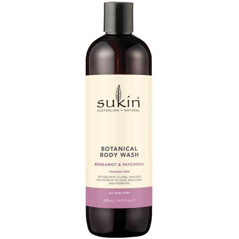 Sukin Botanical Body Wash Bergamot & Patchouli 500ml | Sukin | 澳洲代購