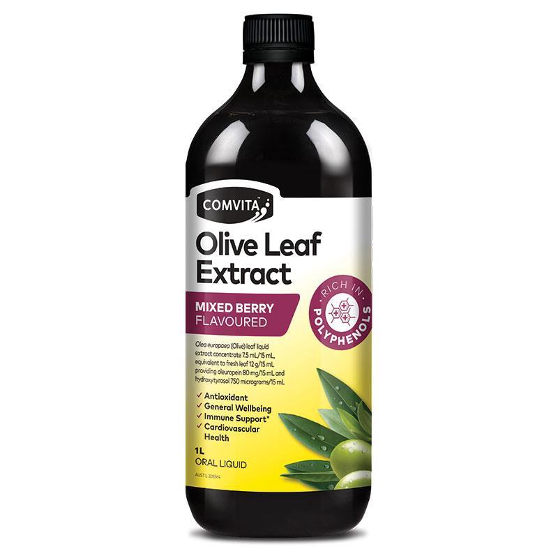 Comvita Olive Leaf Extract Mixed Berry 1 Litre