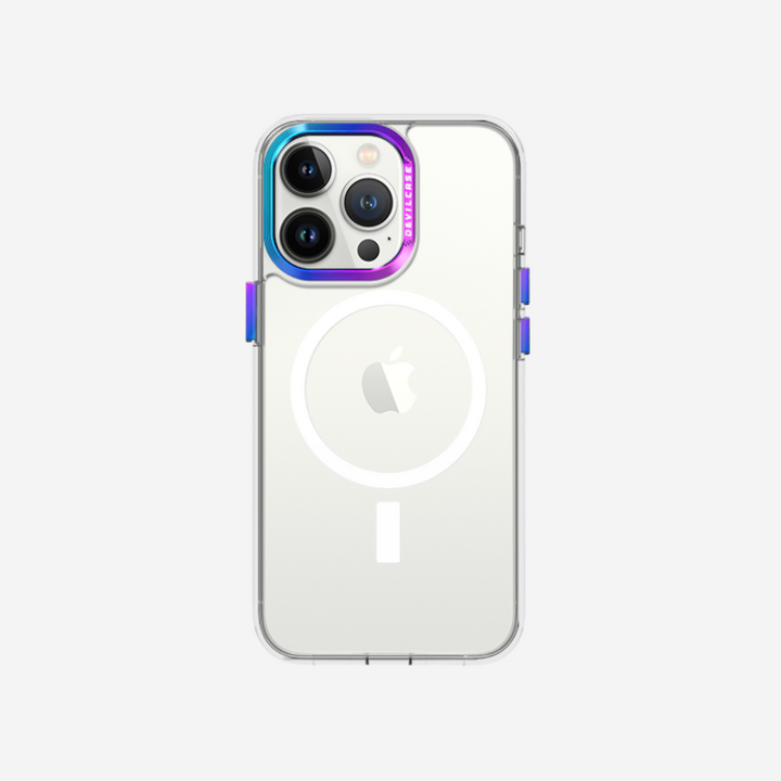 惡魔防摔殼(標準磁吸版): 透明 - iPhone 系列
