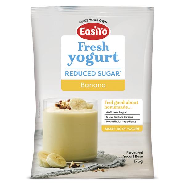 EasiYo Yogurt Base: Reduced Sugar - Banana