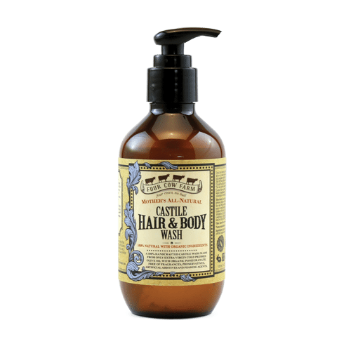 Mother’s All-Natural Castile Hair & Body Wash | Four Cow Farm