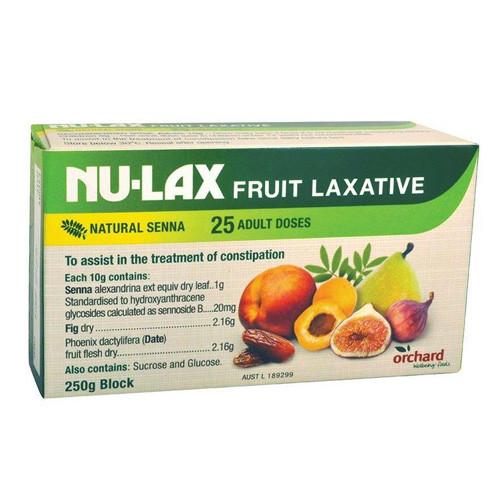 Nu-Lax Fruit Laxative Block 樂康膏 | Nu-Lax