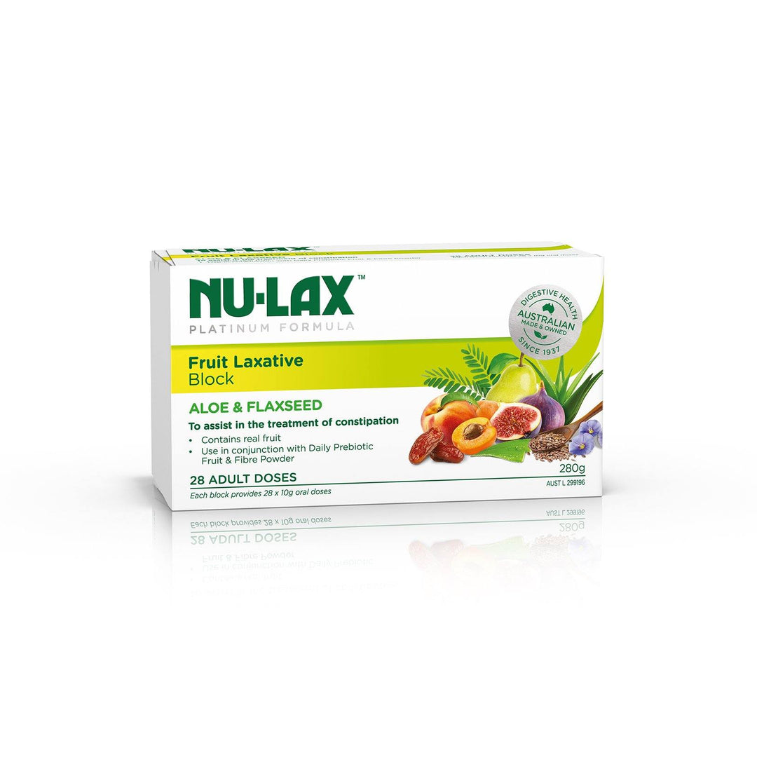 Nu-Lax Platinum Formula Fruit Laxative Block 樂康膏（白金版） | Nu-Lax