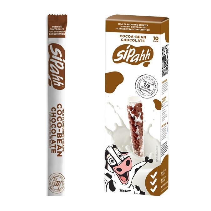 牛奶神奇飲管(60支) - Cocoa-bean Chocolate | Sipahh