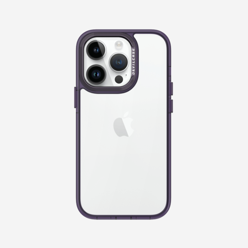 惡魔防摔殼(標準版): 透紫晶 - iPhone 14 Pro Max