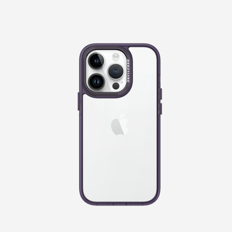 惡魔防摔殼(標準版): 透紫晶 - iPhone 14 Pro