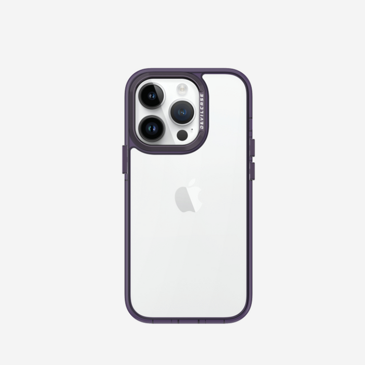 惡魔防摔殼(標準版): 透紫晶 - iPhone 14 Pro