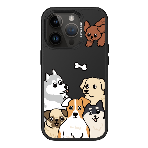 彩繪手機殼 - 一群狗狗 | 惡魔防摔殼 PRO