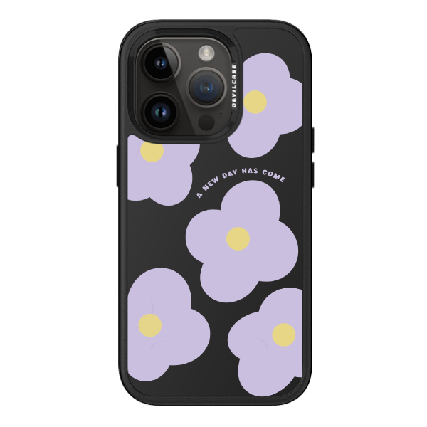 彩繪手機殼 - 塗鴉紫印花 | 惡魔防摔殼 PRO