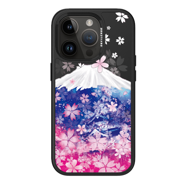 彩繪手機殼 - 富士山櫻花 | 惡魔防摔殼 PRO